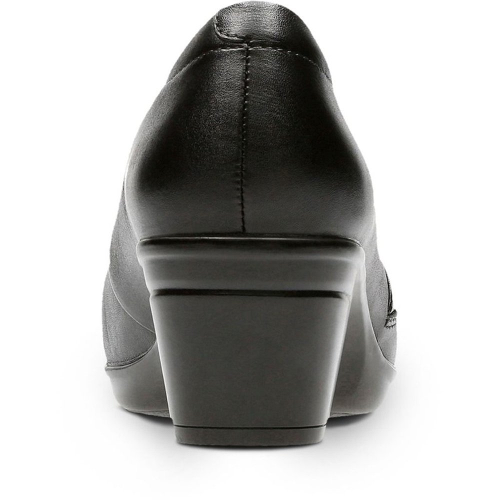 Clarks Woman's Emslie Warbler Pumps, Black size 7.5 M - Picture 5 of 6
